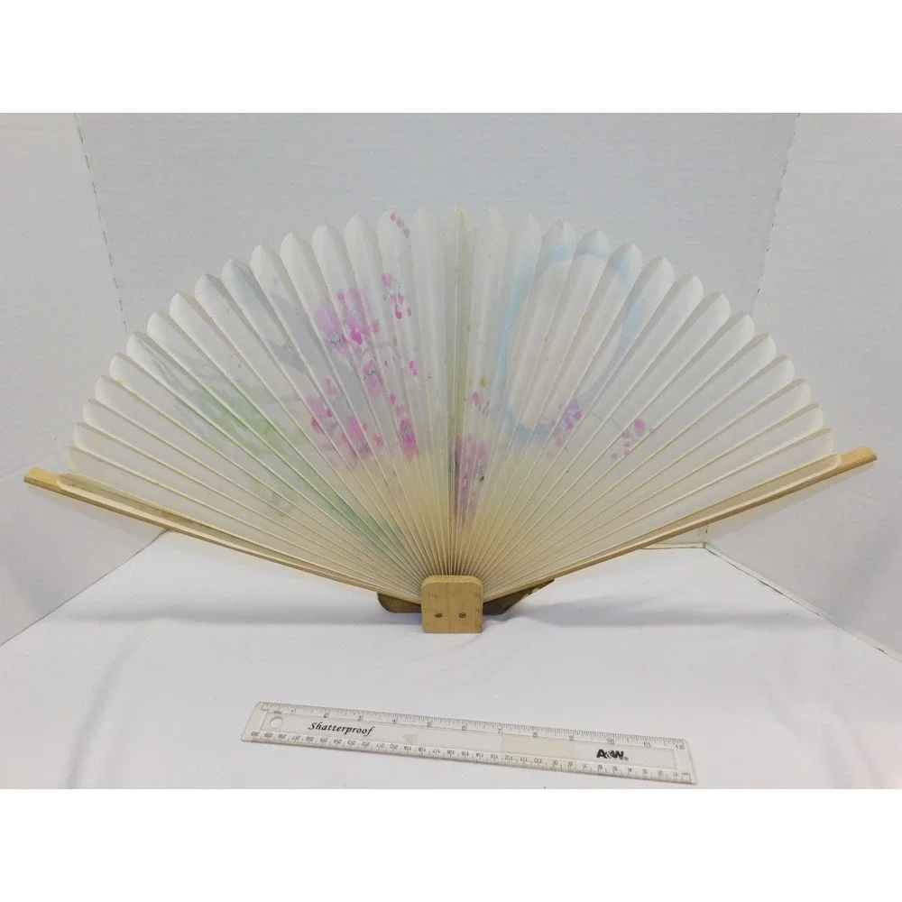 Vintage Chinese Paper Duck Fan